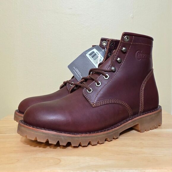 Chippewa Classic 2.0 6" Limited Edition British Brown Full Grain Boots 9.5 EE Wi - Picture 3 of 8